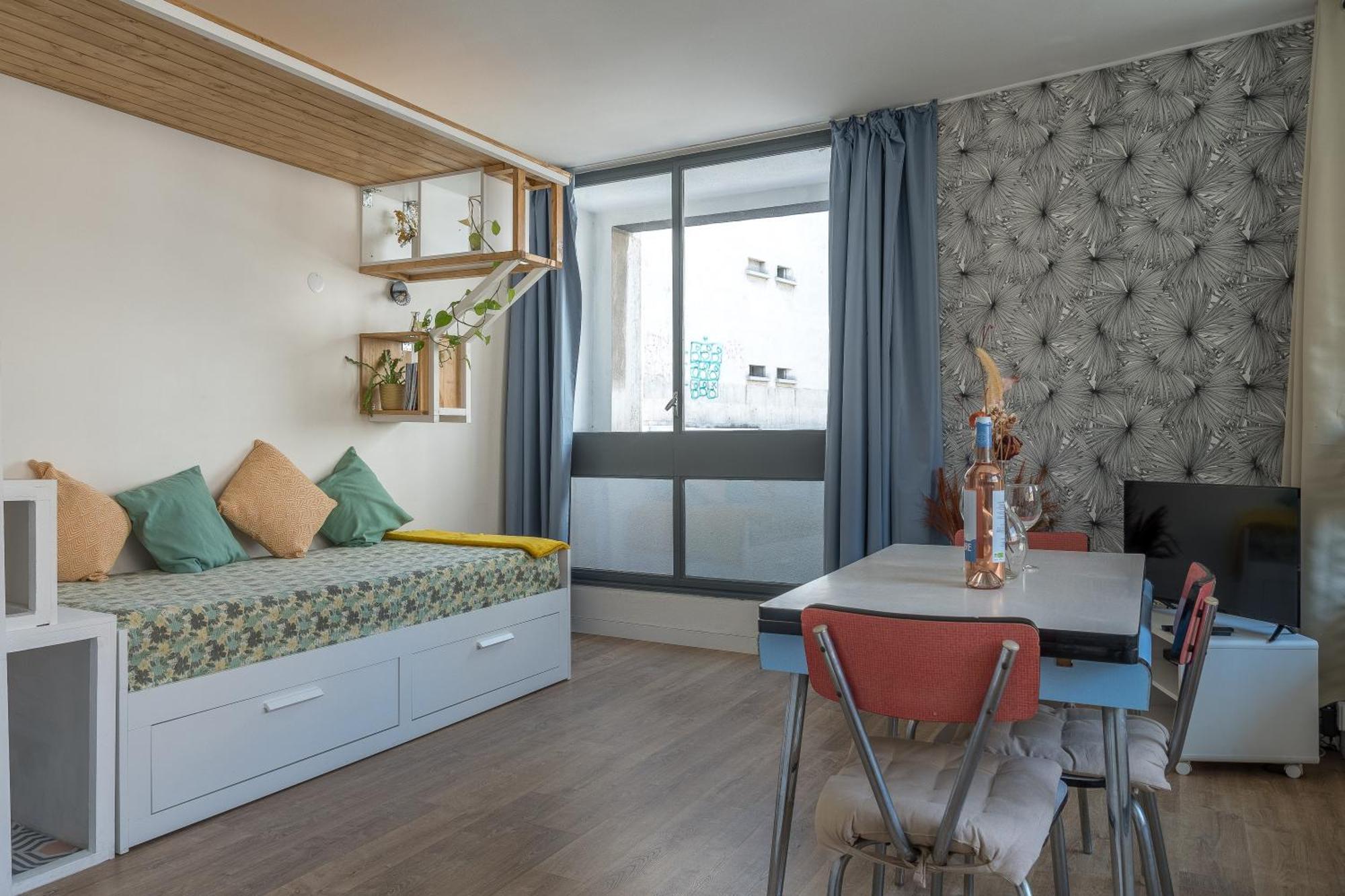 *Las Flores* Joli Studio Avec Balcon مارسيليا المظهر الخارجي الصورة